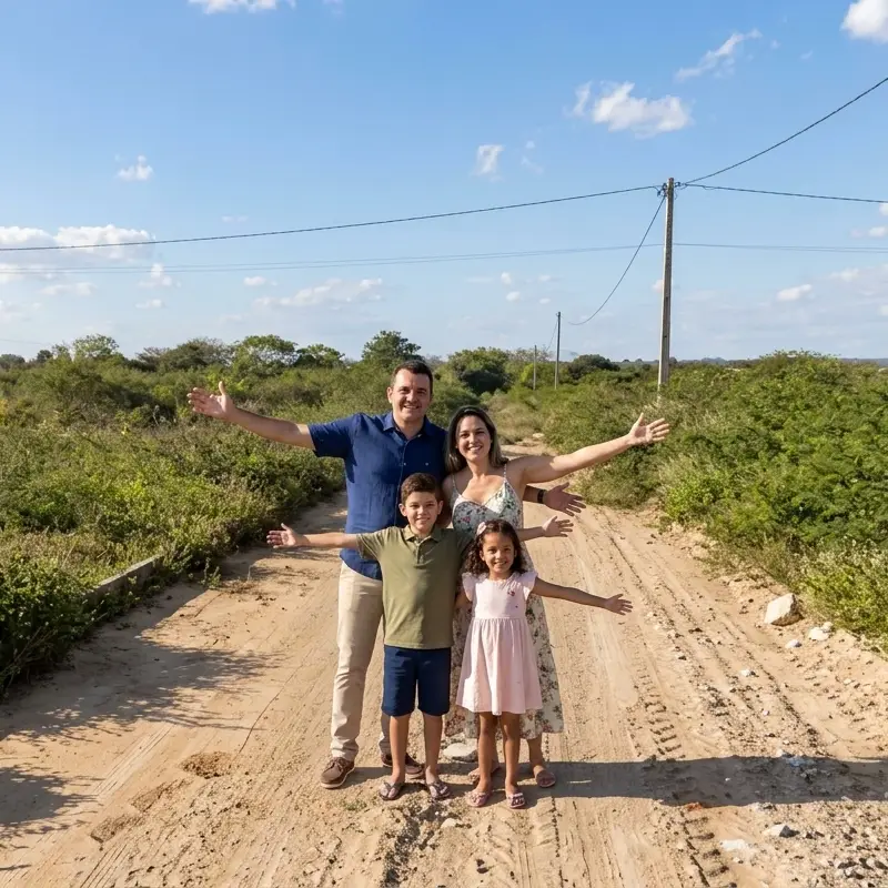 Família unida e sorridente aproveitando momento no sofá de casa nova